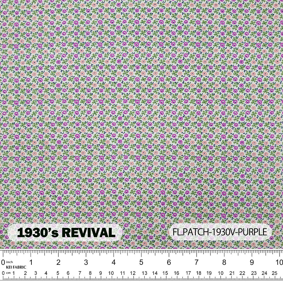 サムネイル： FL.PATCH-1930V (5col)  1930'S REVIVAL