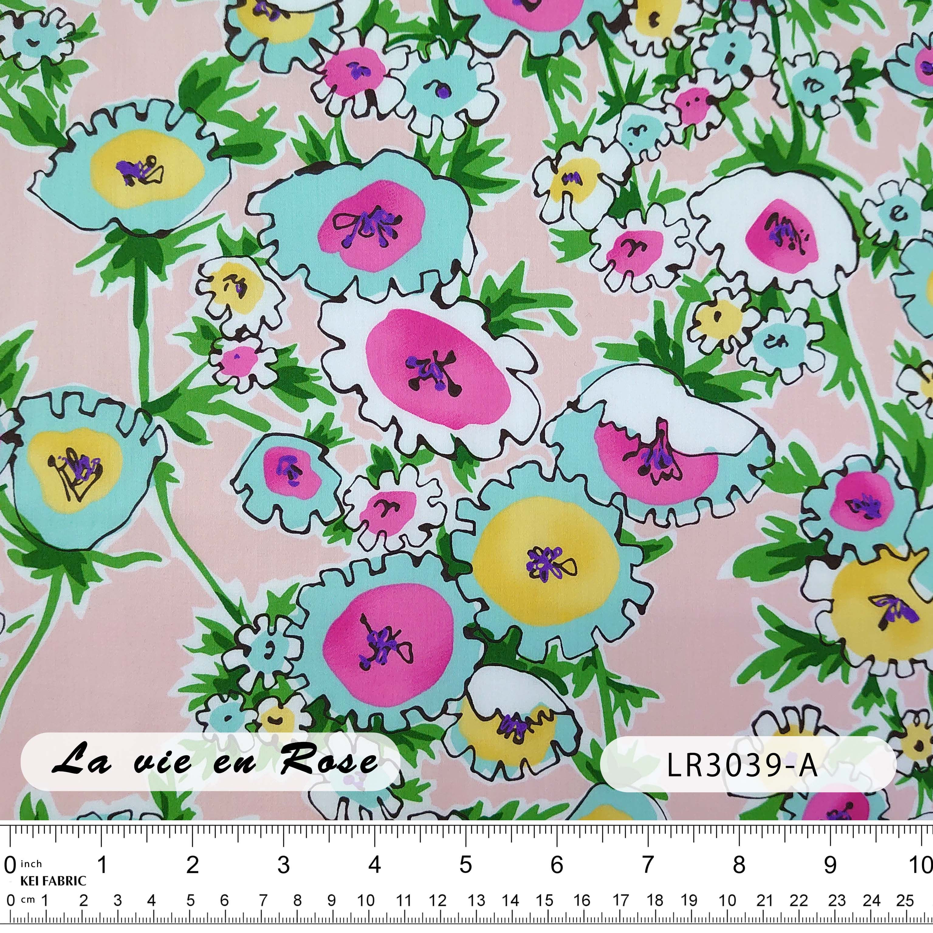 LR3039 (6col) LA VIE EN ROSE