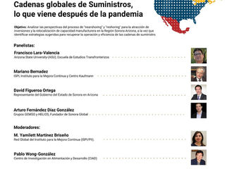 Cadenas globales de suministro: lo que viene después de la pandemia Jueves, 20 de abril de 2023