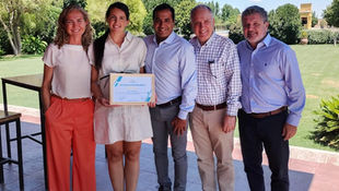 Milicic reconocida en Veladero por su desempeño en seguridad