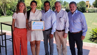 Milicic reconocida en Veladero por su desempeño en seguridad