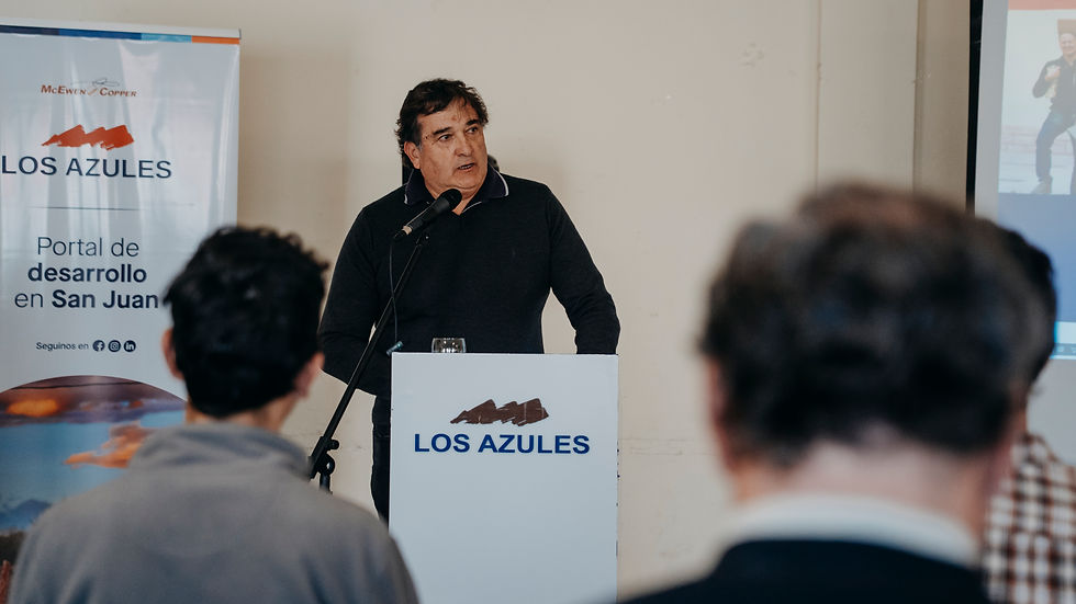 Mario Hernández, Gerente de Sustentabilidad de Los Azules.