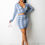 Thumbnail: Houndstooth Print Cardigan Skirt Set