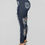 Thumbnail: Distressed High Waist Denim Pants