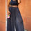 Thumbnail: Sequined Flared Black Pant 2 Piece