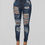 Thumbnail: Distressed High Waist Denim Pants