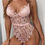 Thumbnail: Eyelash Crochet Lace Teddy
