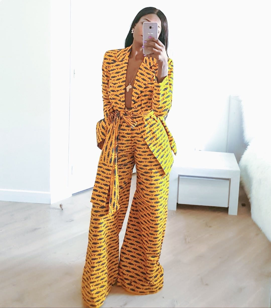 Ankara Blazer and Pant Set