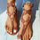 Thumbnail: Toe Ring Buckled O-Ring Design Flat Sandals