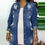 Thumbnail: Distressed Denim Coat