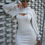 Thumbnail: Hooded Collar Cami Dress Set