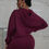 Thumbnail: Hooded Collar Drawstring Skirt Set