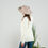 Thumbnail: Charlie Wool Boater with Paper Clip Chain