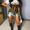 Thumbnail: Camo Print Waist Cincher