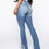 Thumbnail: High-Waisted Distressed Flared Jeans
