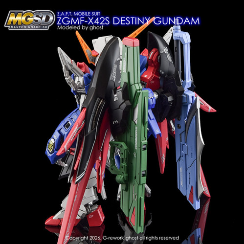 MGSD] DESTINY GUNDAM | G-rework