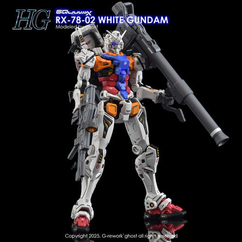 G-REWORK 新作 リクエスト HG 白いガンダム HG] [GQ] WHITE GUNDAM | G-rework