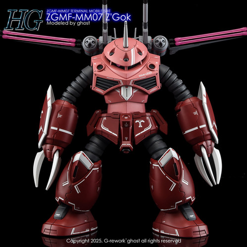 GREWORK NO.1　日本語版　G-REWORK　ガンプラ HG] [SEED] Z`GOK | G-rework