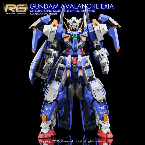RG] GUNDAM AVALANCHE EXIA | G-rework