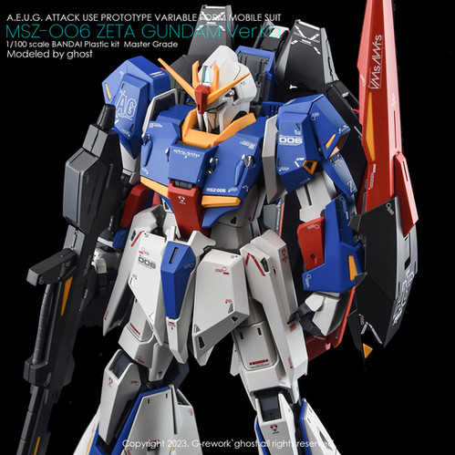 新作 G-rework デカール MG ダブルゼータガンダム ver.ka MG] MSZ-006 Z GUNDAM Ver.Ka | G-rework