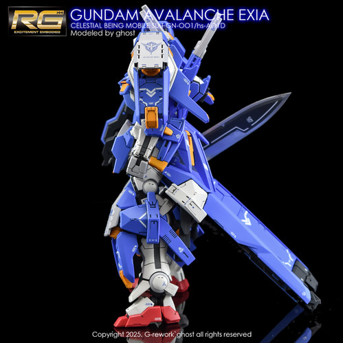 RG] GUNDAM AVALANCHE EXIA | G-rework