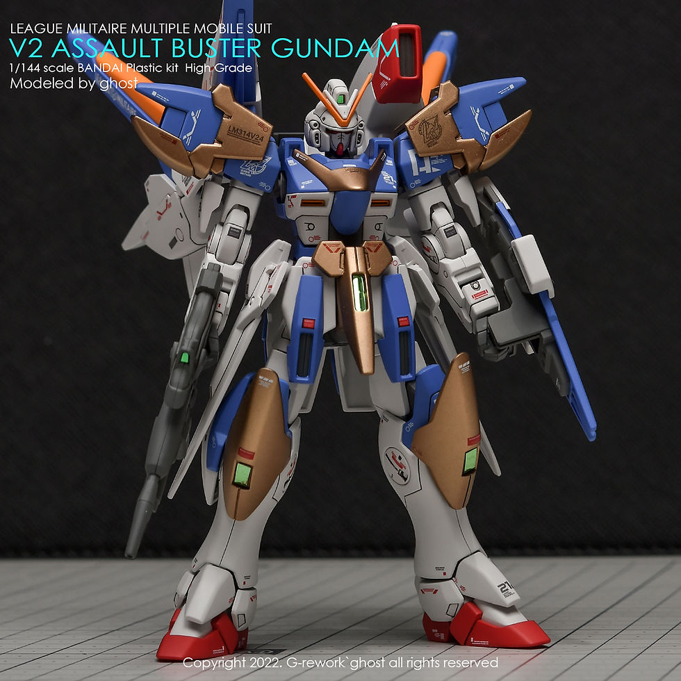Thumbnail: HGUC V2 ASSAULT BUSTER GUNDAM