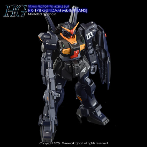 HG RX-178 MK-II TITANS | G-rework