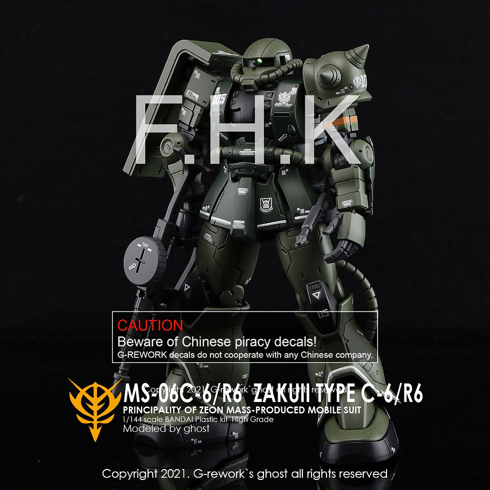 Thumbnail: HG MS-06C-6/R6 ZAKUII