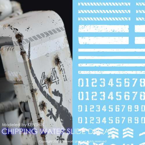 CHIPPING DECAL - NUMBER | G-rework