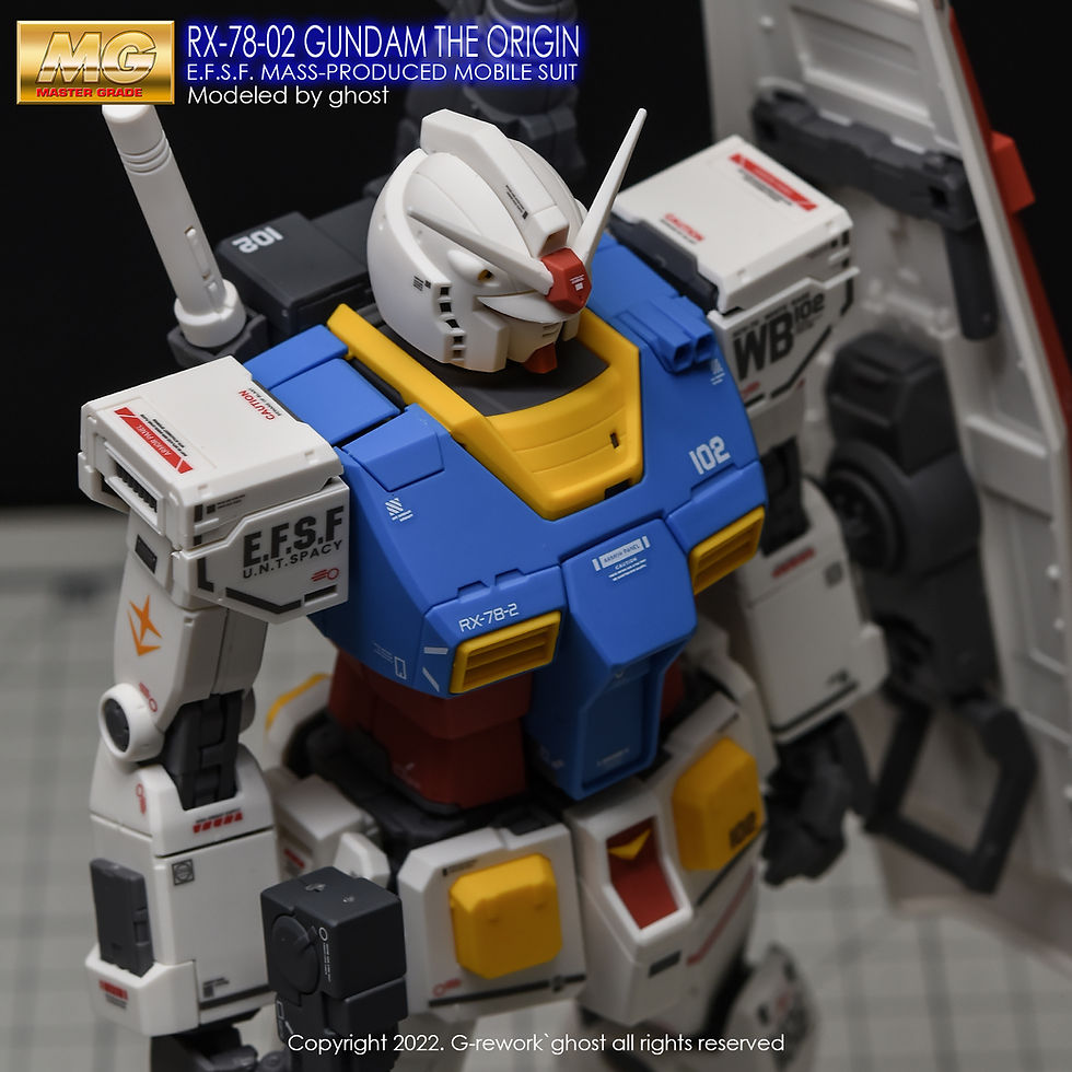 Thumbnail: [MG] THE ORIGIN GUNDAM RX-78-02