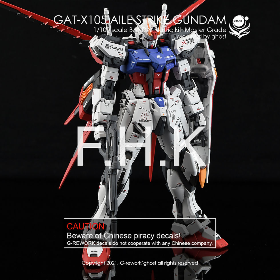 Thumbnail: MG GAT-X105 AILE STRIKE GUNDAM RM Ver.