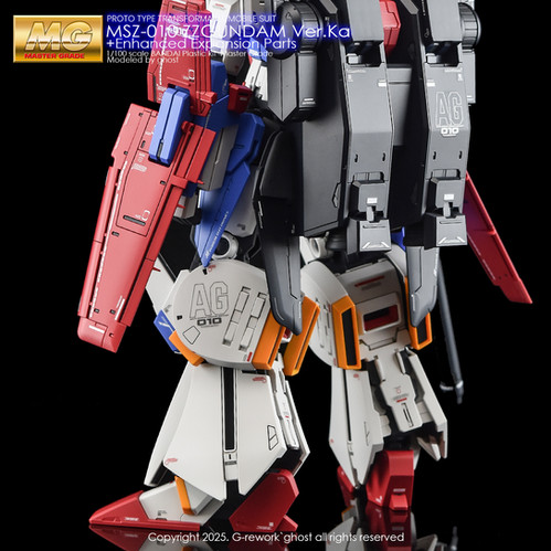 MG] ZZGUNDAM Ver.Ka + Enhanced Expansion Parts | G-rework