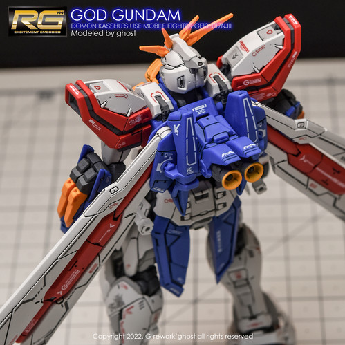 RG] GOD GUNDAM | G-rework