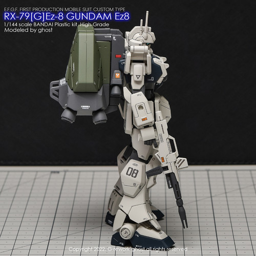 【オーダー】eight_8_okuraさま HG] RX-79G GUNDAM Ez8 | G-rework