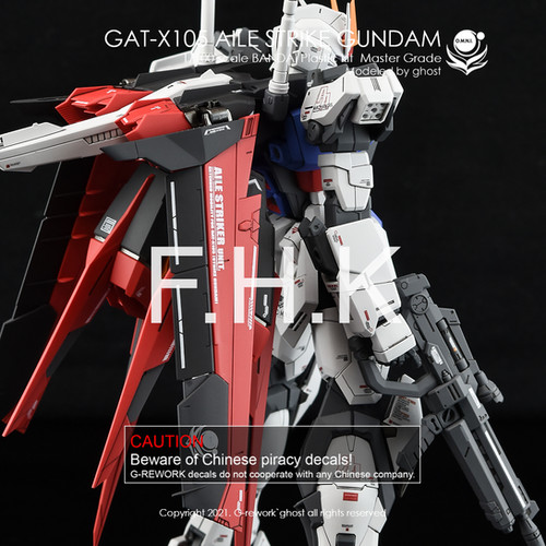 MG GAT-X105 AILE STRIKE GUNDAM RM Ver. | G-rework