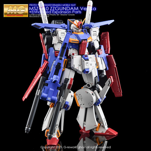 MG] ZZGUNDAM Ver.Ka + Enhanced Expansion Parts | G-rework