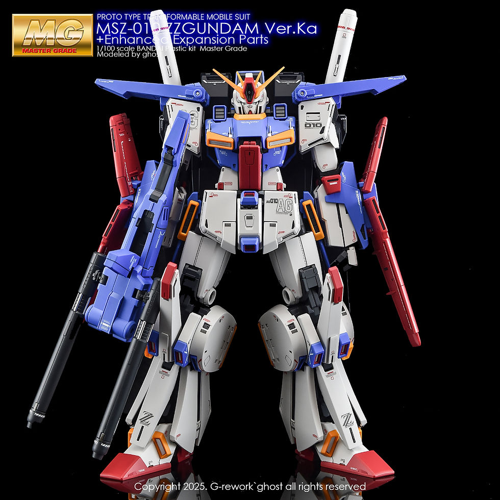 Thumbnail: [MG] ZZGUNDAM Ver.Ka + Enhanced Expansion Parts
