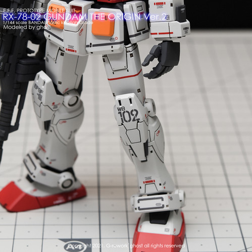GREWORK NO.2　日本語版　G-REWORK　ガンプラ HG GUNDAM THE ORIGIN DECAL VER.2 | G-rework