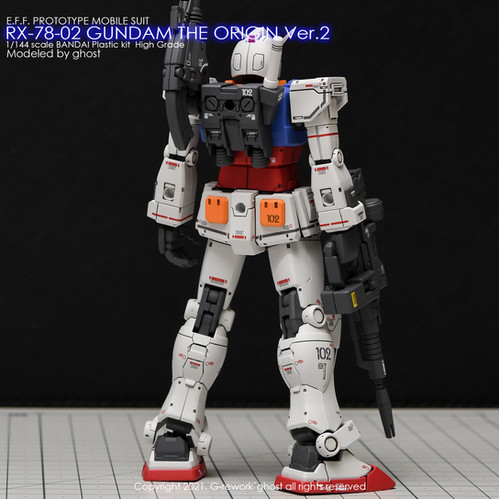 HG GUNDAM THE ORIGIN DECAL VER.2 | G-rework