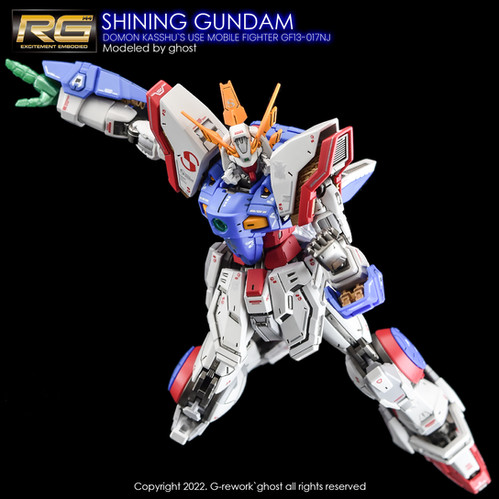 RG] SHINING GUNDAM | G-rework
