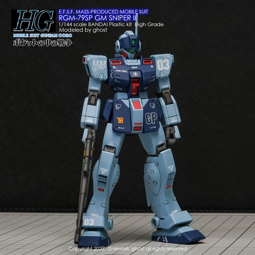 HG] RGM-79SP GM SNIPER2 | G-rework