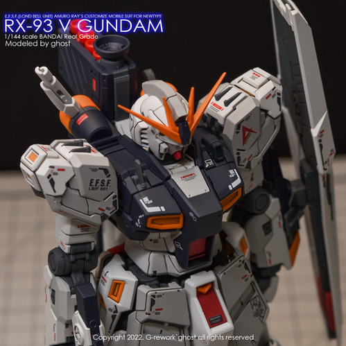 RG] RX-93 V GUNDAM | G-rework