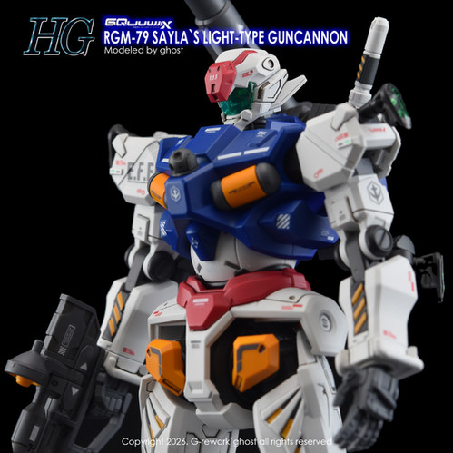 HG] [GQ] SAYLA`S LIGHT-TYPE GUNCANNON | G-rework