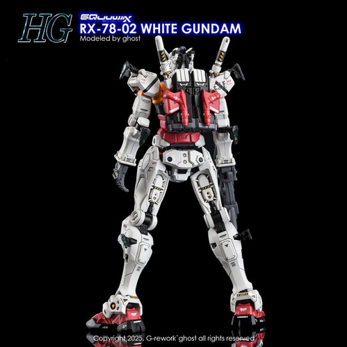 G-REWORK 新作 リクエスト HG 白いガンダム G-REWORK 新作 リクエスト HG 白いガンダム HG] [GQ] WHITE GUNDAM | G
