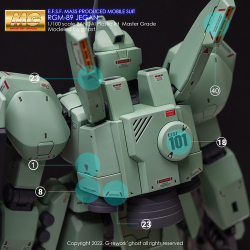 MG] RGM-89 JEGAN | G-rework