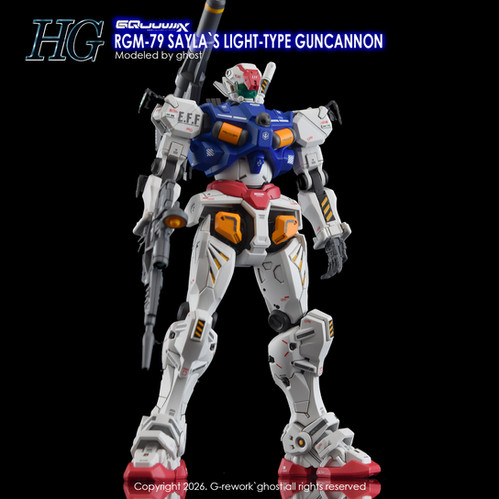 HG] [GQ] SAYLA`S LIGHT-TYPE GUNCANNON | G-rework