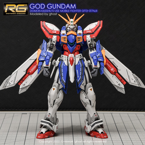 RG] GOD GUNDAM | G-rework