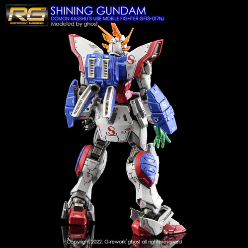 RG] SHINING GUNDAM | G-rework