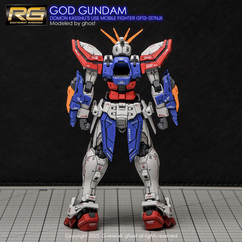 RG] GOD GUNDAM | G-rework