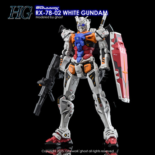 HG] [GQ] WHITE GUNDAM | G-rework